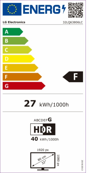 TELEVISOR LED LG 32LQ63806LC